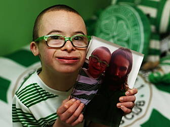 Young Celtic superfan Jay Beat...